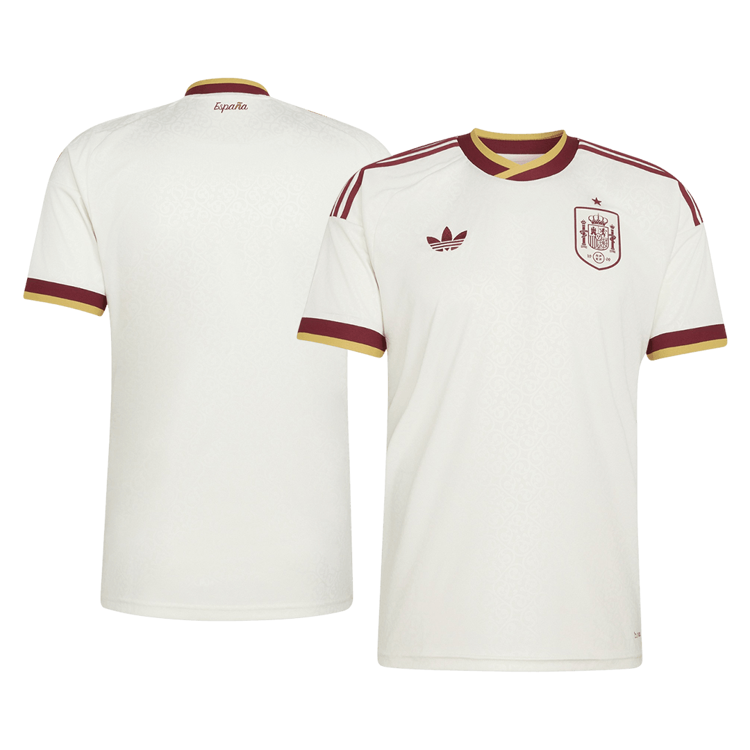 Spain Away Soccer Jersey World Cup 2026 White