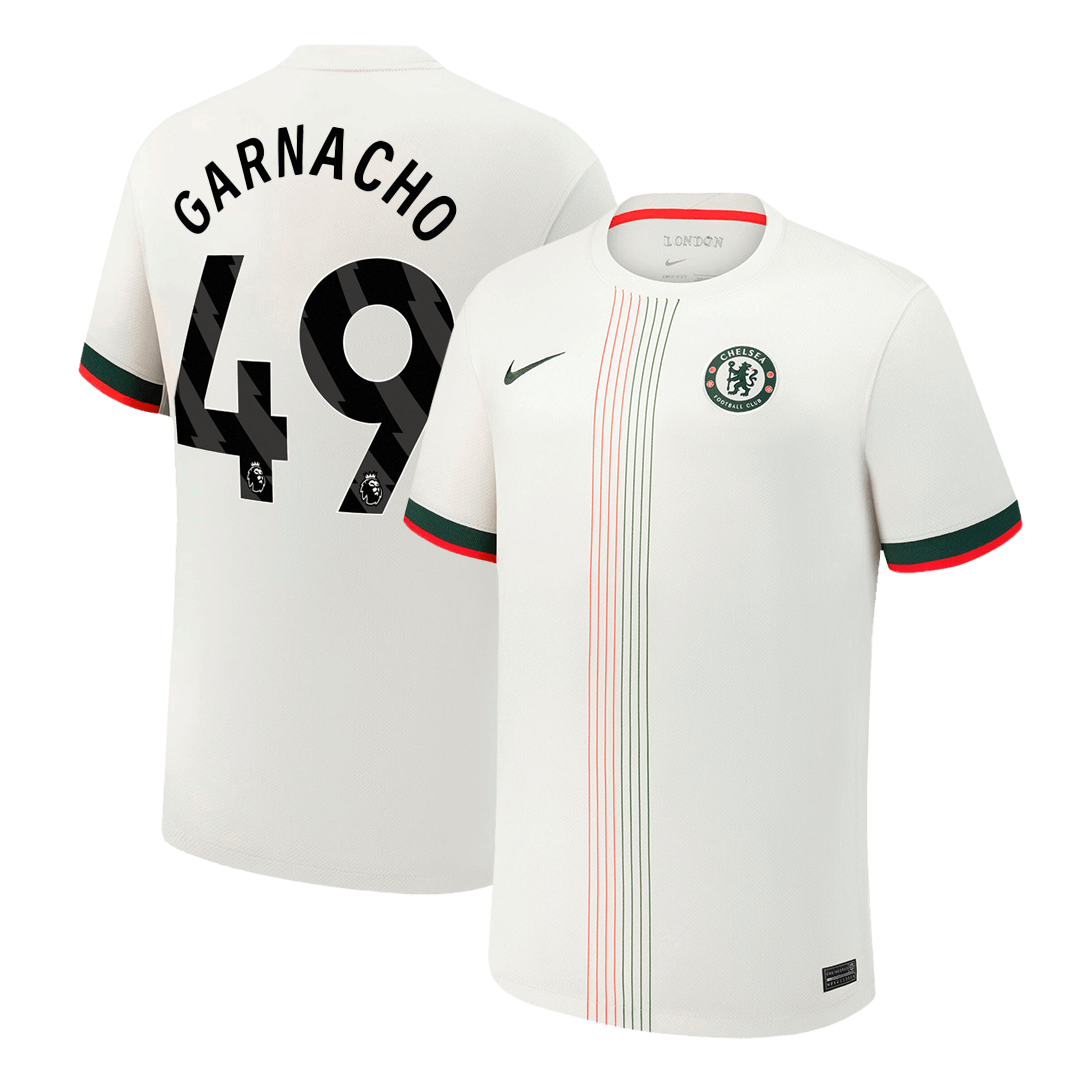Chelsea 2025/26 Away Soccer Jersey - GARNACHO #49