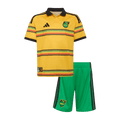 Kids Jamaica Home Soccer Jersey Kit (Jersey+Shorts) World Cup 2026 Yellow&Green