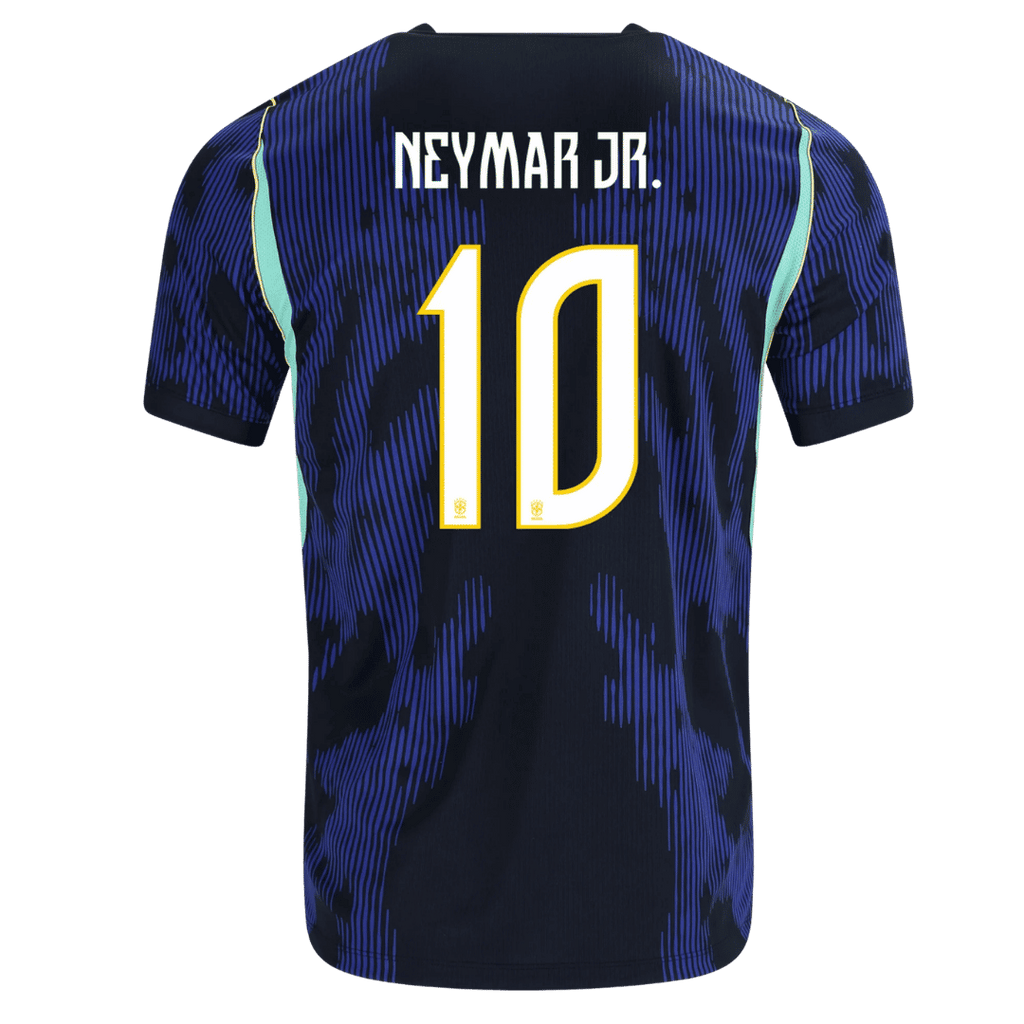 Brazil NEYMAR JR. #10 Away Soccer Fan Jersey World Cup 2026