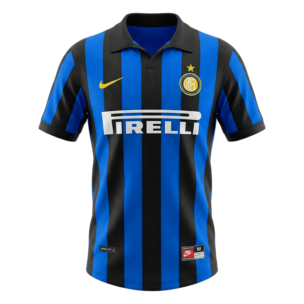 Retro 98/99 Inter Milan Home Jersey Blue&Black