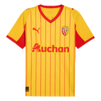 THAUVIN#10 RC Lens Home Soccer Jersey 25/26 Red&Yellow