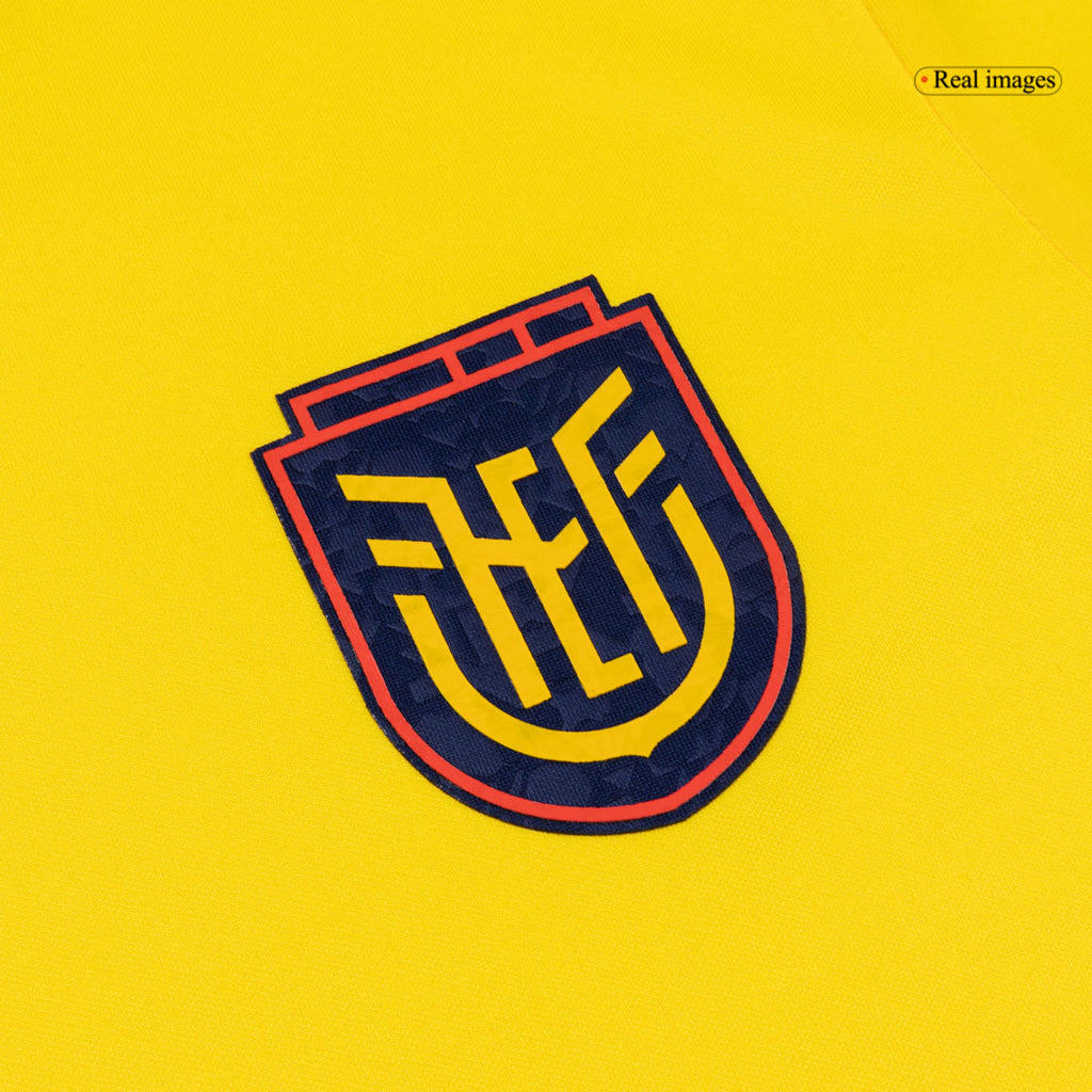 Ecuador Home Soccer Jersey World Cup 2026 Yellow