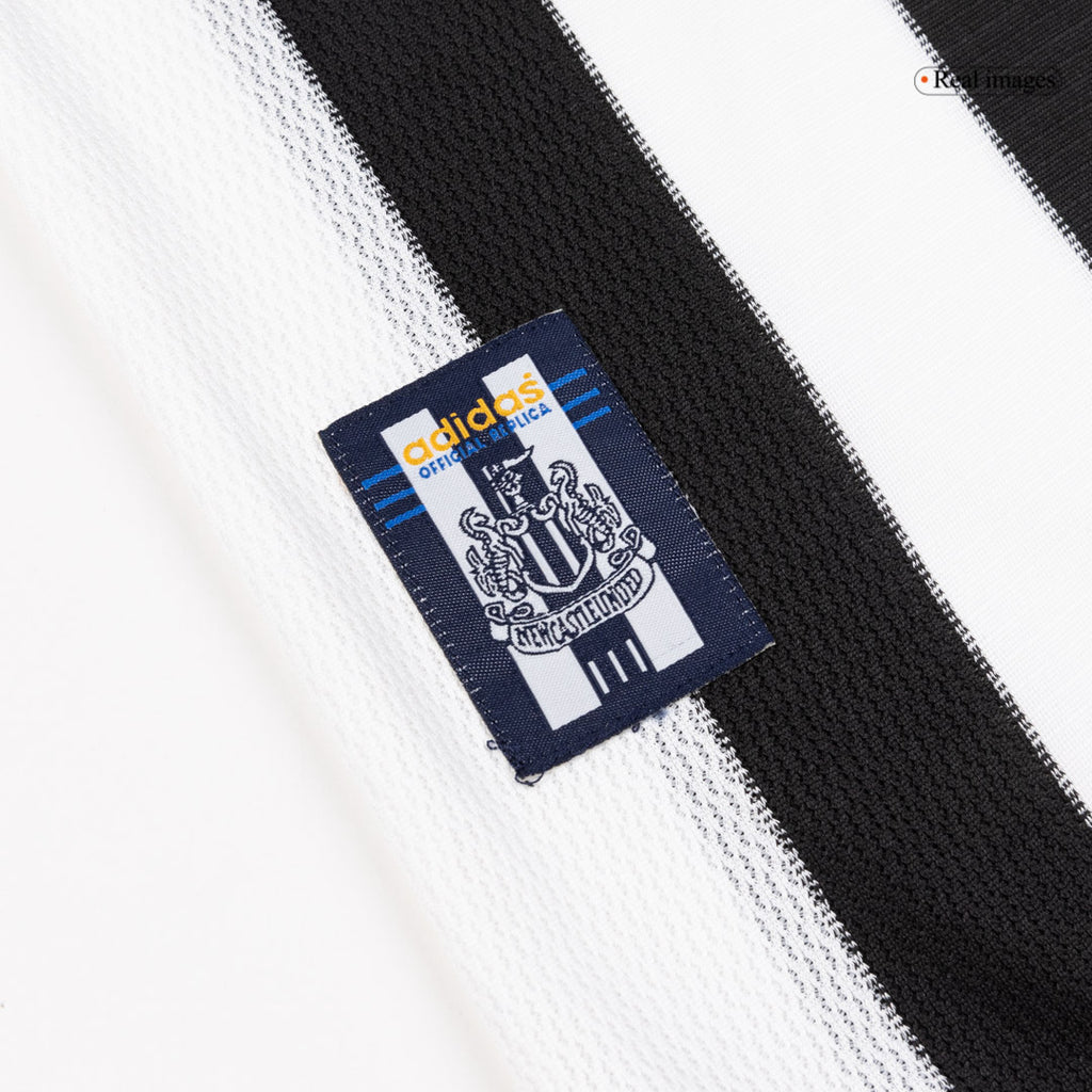 Retro 99/00 Newcastle United Home Soccer Jersey Black&White