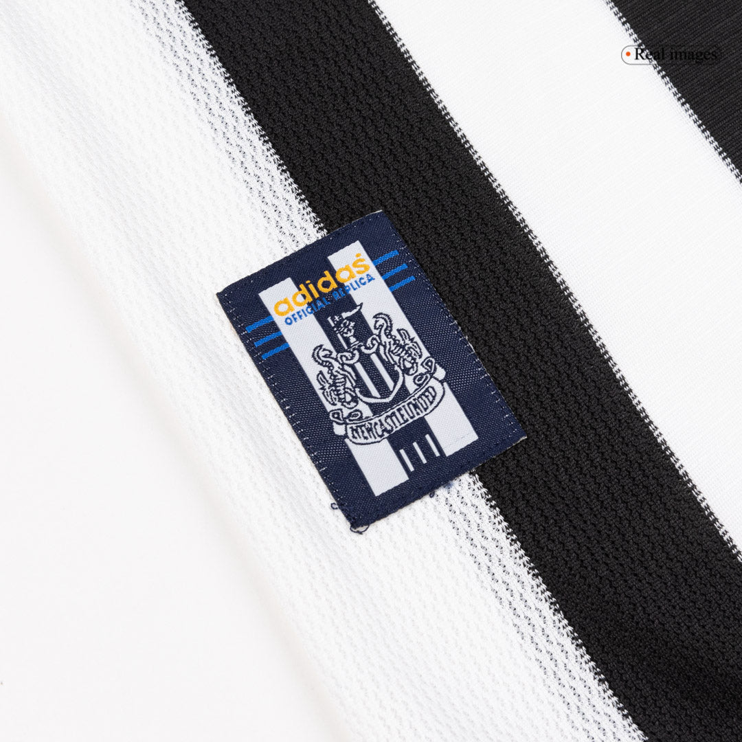 Retro 99/00 Newcastle United Home Soccer Jersey Black&White