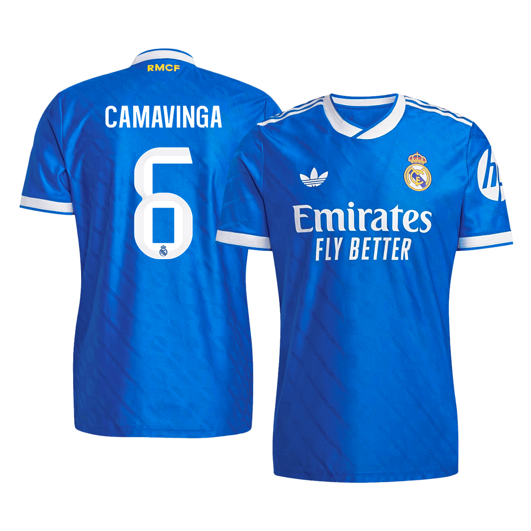Real Madrid 2025/26 Third Soccer Jersey - CAMAVINGA #6 - Player Version