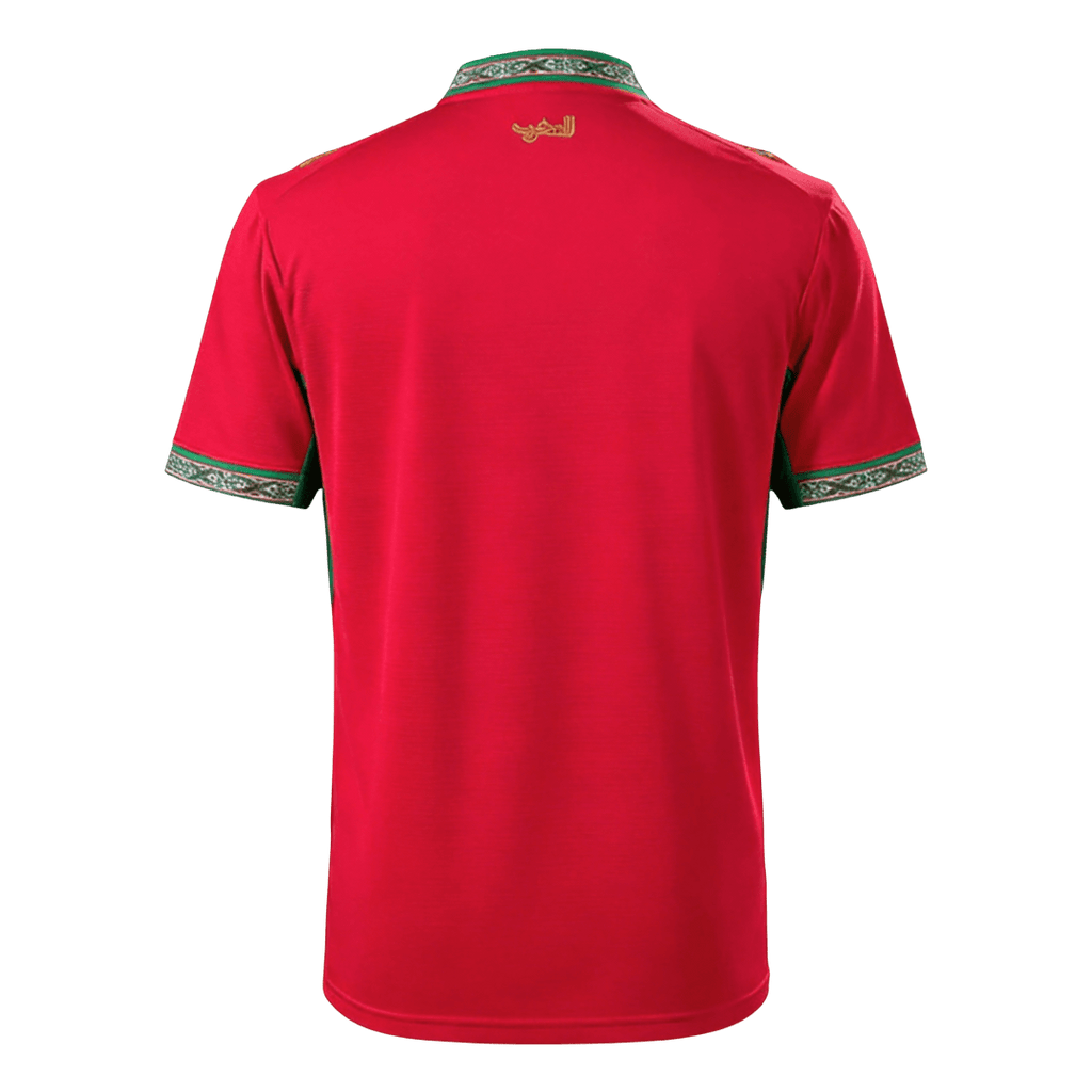Morocco Home Soccer Jersey World Cup 2026 Red