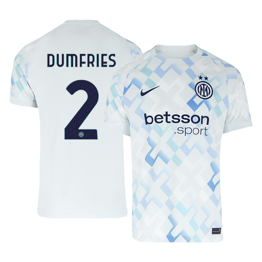 Inter Milan 2025/26 Away Soccer Jersey - DUMFRIES #2