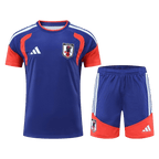 Player Version Japan Pre-match Soccer Jersey Kit(Jersey+Shorts) World Cup 2026 Blue