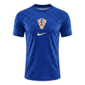 Player Version Croatia Away Soccer Jersey World Cup 2026 Blue