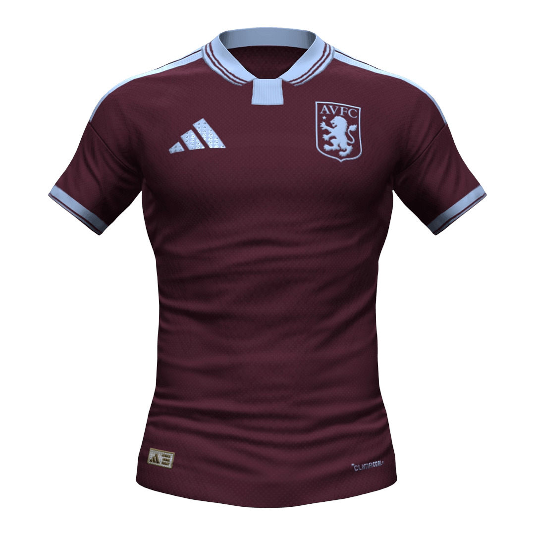 Aston Villa Home Soccer Jersey 26/27 Red