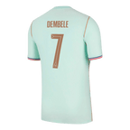 DEMBELE #7 France Away Soccer Jersey World Cup 2026 Blue