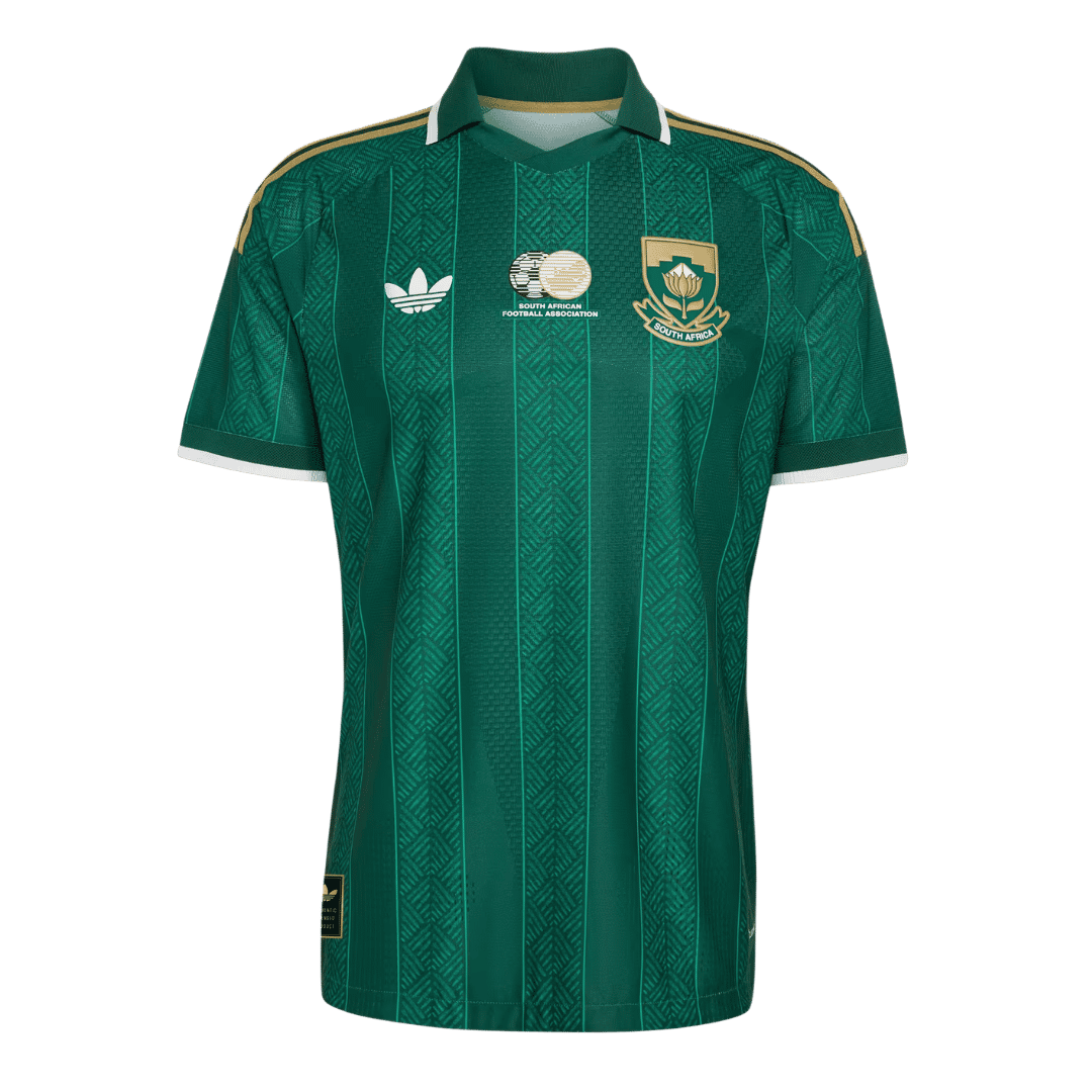 Player Version South Africa Away Soccer Jersey World Cup 2026 Green