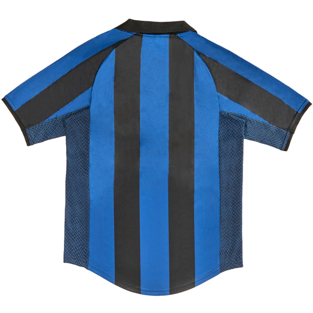 Men Retro Fan Version 2001/02 Inter Milan Home Soccer Jersey Blue&Black