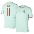 OLISE #11 Player Version France Away Soccer Jersey World Cup 2026 Green