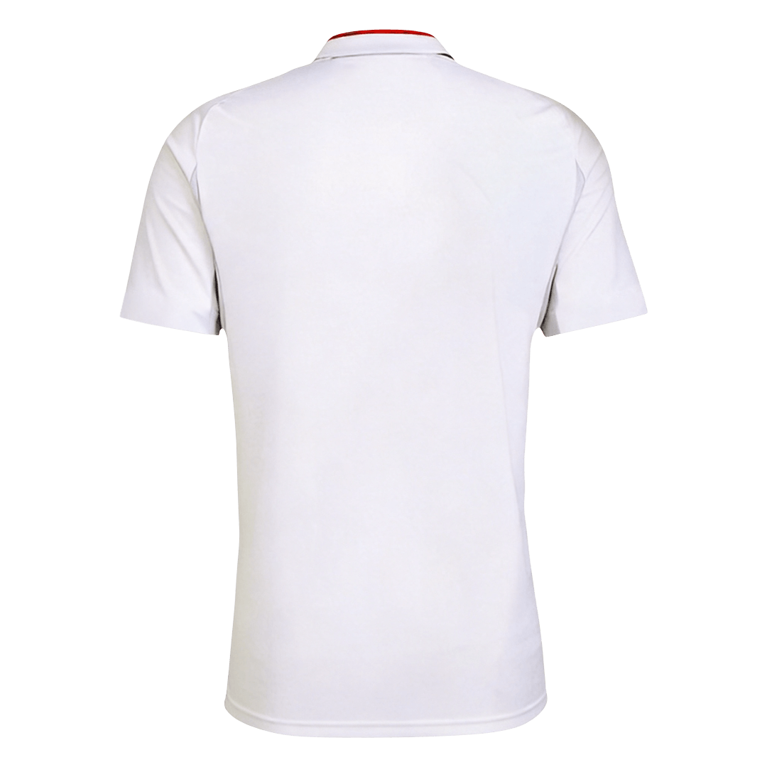 Men Retro Fan Version 2012 England Home Soccer Jersey White