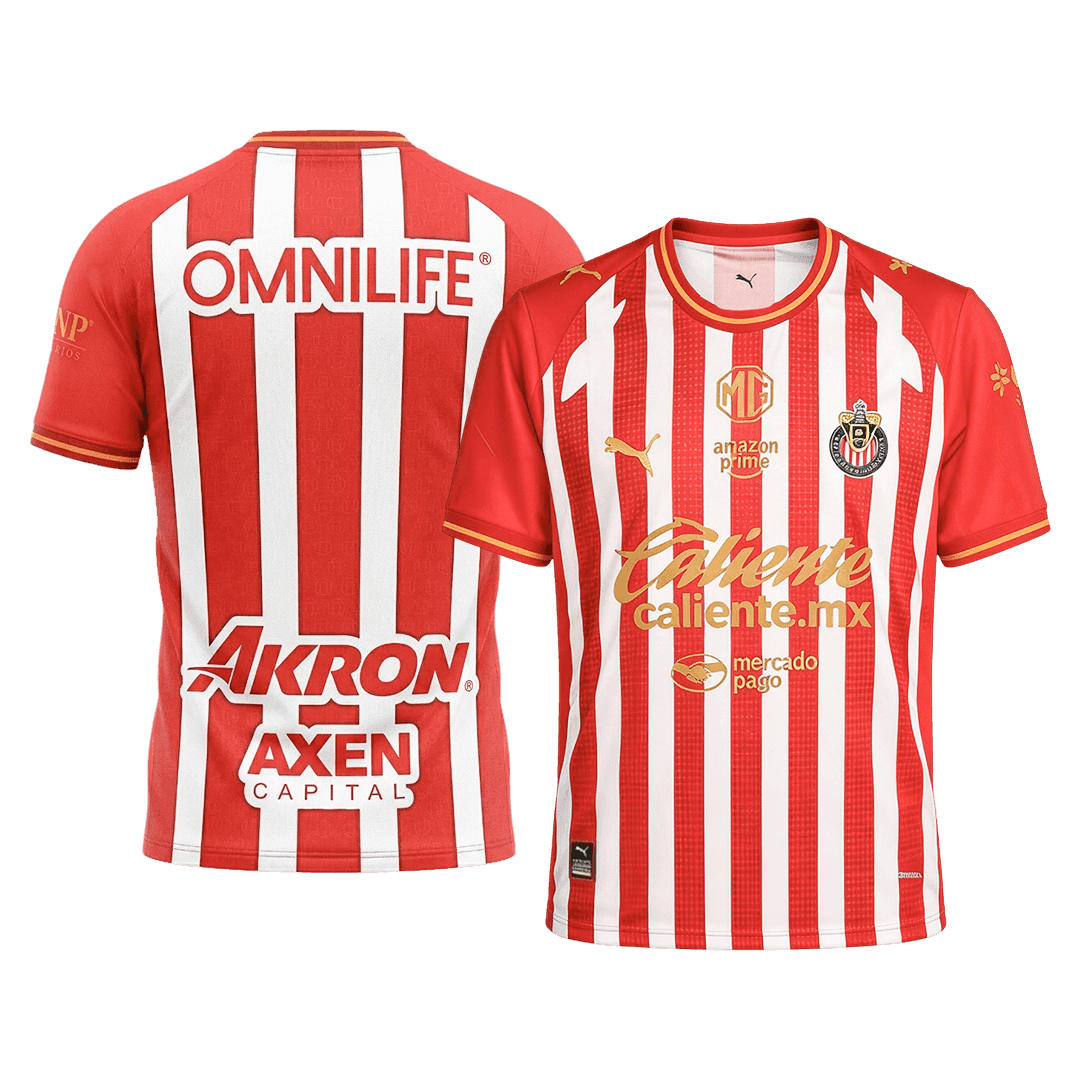 Chivas Home Soccer Jersey 26/27 Red&White
