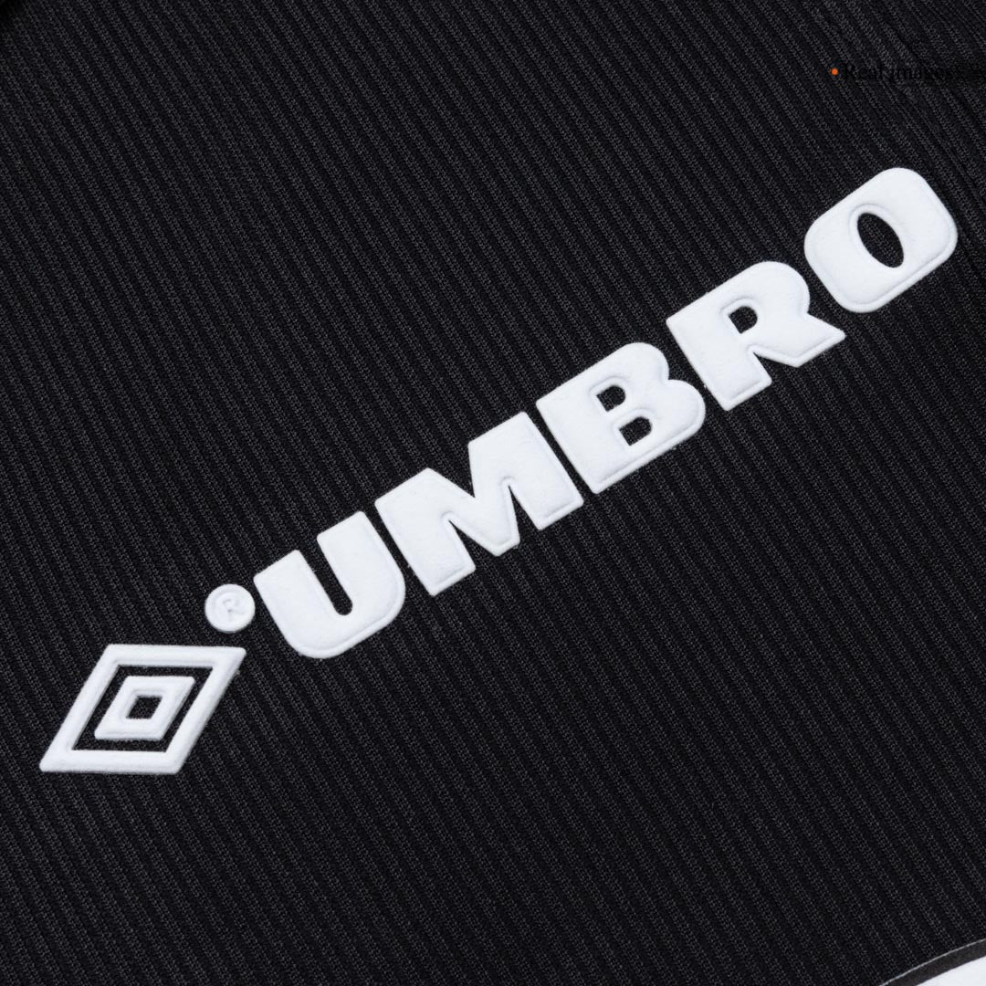 Retro 1998 Manchester United Away Long Sleeve Jersey Black