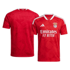 Men Fan 26/27 Benfica Home Soccer Jersey Short Sleeve Red