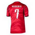 HEUNGMIN #7 South Korea Home Soccer Jersey World Cup 2026 Red