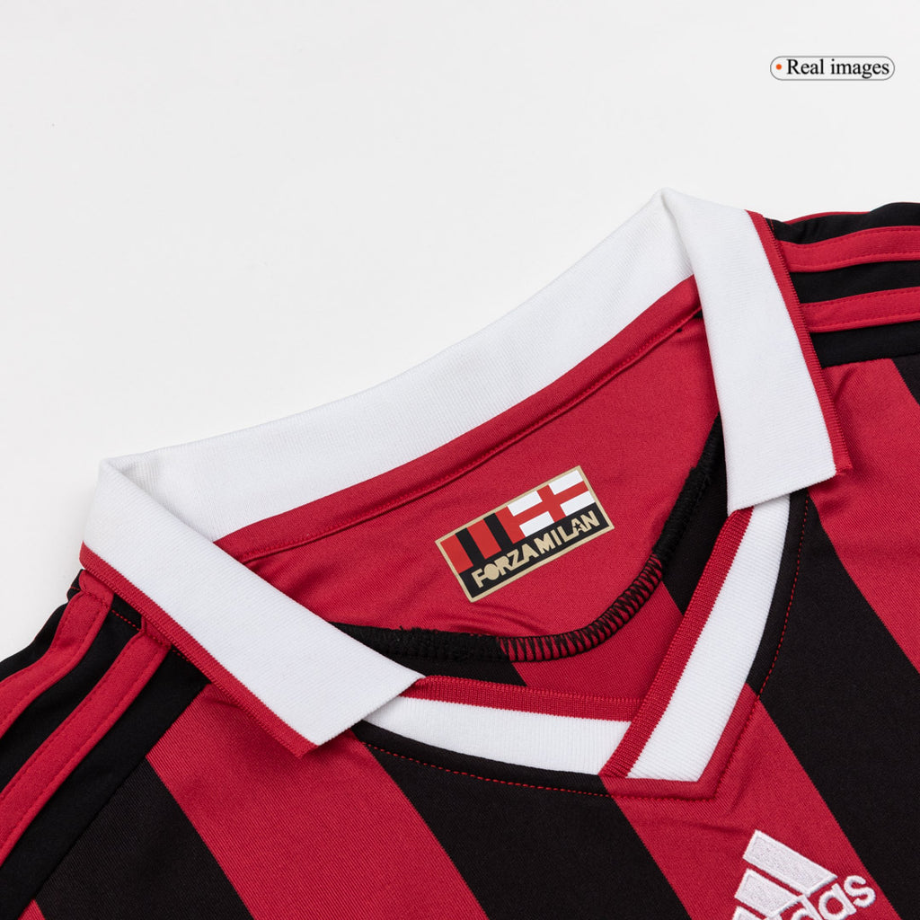 Retro 09/10 AC Milan Home Soccer Jersey Red&Black
