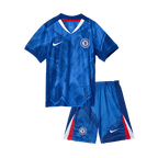 Kid's Chelsea Home Soccer Jersey Kit(Jersey+Shorts) 2025/26 Blue