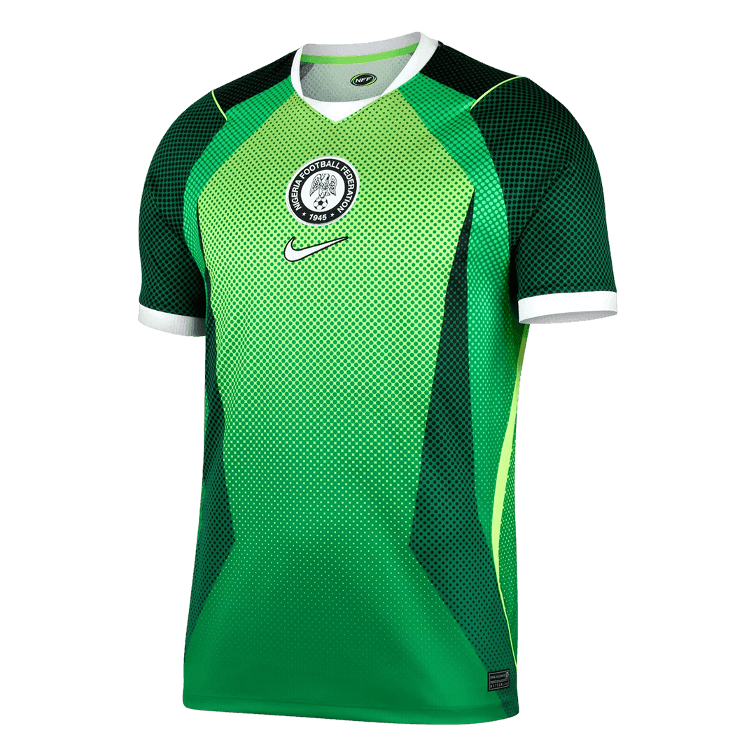 Men Fan Nigeria Home Soccer Jersey World Cup 2026 Green