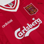 Retro 95/96 Liverpool Home Soccer Jersey Red