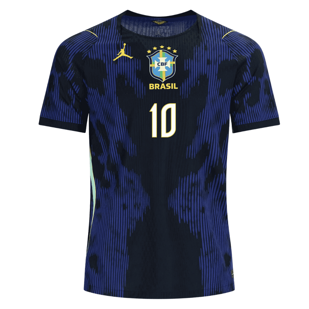 Brazil NEYMAR JR. #10 Away Soccer Fan Jersey World Cup 2026