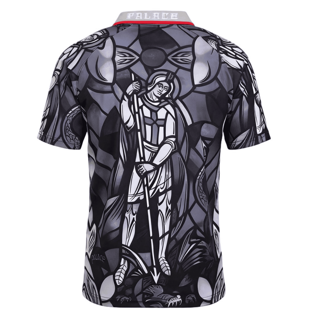England x Palace Pre-Match Jersey World Cup 2026 Black&White