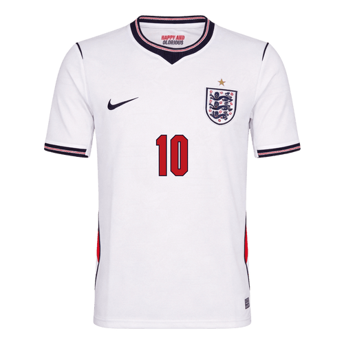 BELLINGHAM #10 England Home Soccer Jersey World Cup 2026 White