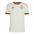 Player Version Spain Away Soccer Jersey World Cup 2026 White