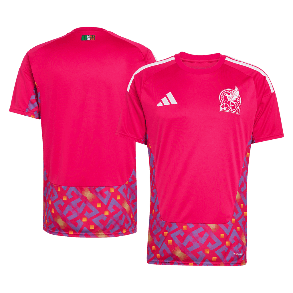 Mexico Goalkeeper Soccer Jersey World Cup 2026 Pink