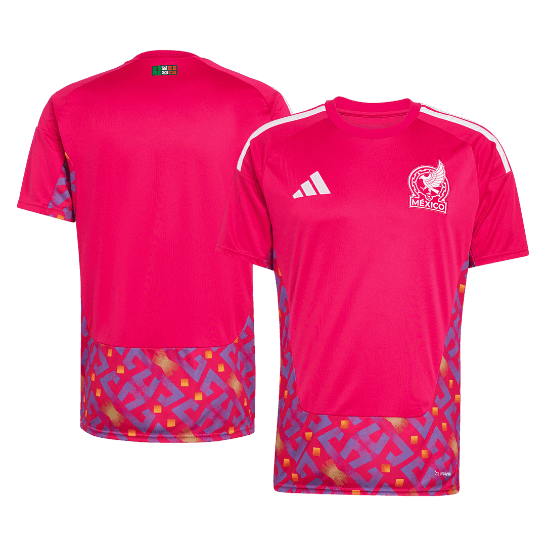 Mexico Goalkeeper Soccer Jersey World Cup 2026 Pink