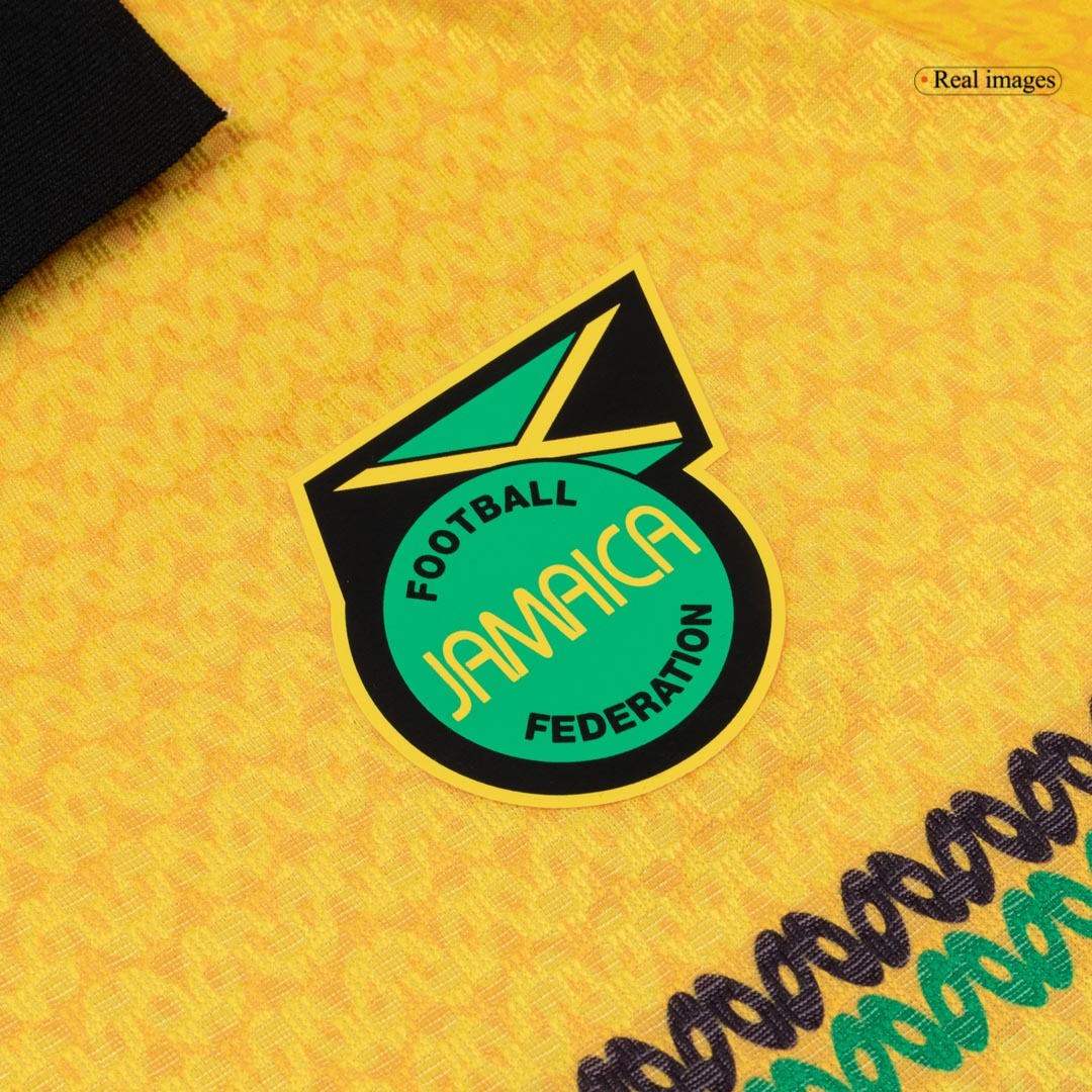 Player Version Jamaica Home Soccer Jersey World Cup 2026 Yellow